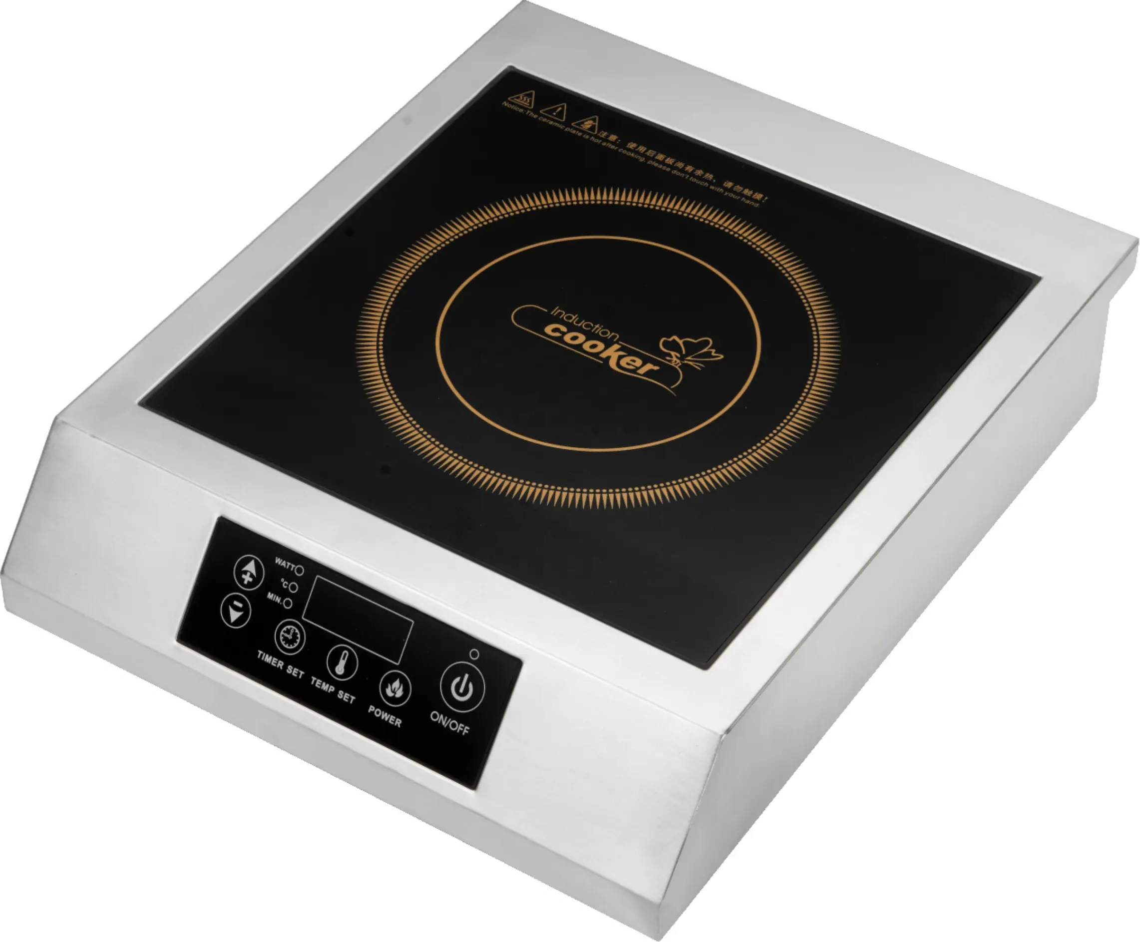 Newly launched induction cooker Home appliances induction cooktop button control electric stove cooker 3500W hot pot cooker