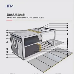 High-End 20ft 40ft Office <b>Container</b> House Mobile Steel Home - Product Image 4