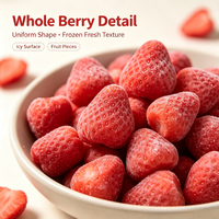 Lotlong Meilleure Vente Directe Usine IQF Fraises Entières Surgelées 1kg -18°C pour Inclusion dans les Yaourts