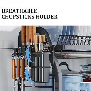 Escurridor de Platos de Acero Inoxidable Plateado de <span class=keywords><strong>3</strong></span> Niveles, Escurridor de Platos - Product Image 4