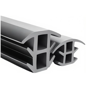 Tira de Sellado Impermeable de Silicona Negra Tipo T para Paneles Solares, Tableros Fotovoltaicos, Tira de Sellado Fotovoltaica en Productos de Goma - Product Image 1