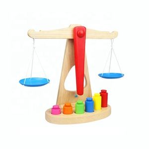 Balanza de madera educativa, juguete de matemáticas, <span class=keywords><strong>juguetes</strong></span> de madera para Educación Temprana, <span class=keywords><strong>juguetes</strong></span> de aprendizaje, balanza de equilibrio - Product Image 6