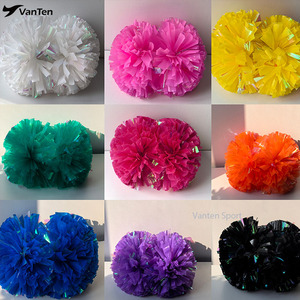 Pompones Metálicos de Plástico con Mango Grande, Ecológicos, de Alta Calidad, Multicolor (Blanco, Negro, Turquesa), los Más Vendidos del 2026 - Product Image 4