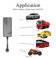 Mini Rastreador GPS para Auto J16 con 2G GSM/GPRS Integrado, Aplicación para Android/PC, para Camiones/Autos/Motocicletas, Rastreo en Tiempo Real, Panel de Control LBS