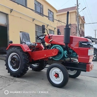 Traktor Kebun Mini 25hp 2wd Silinder Tunggal Traktor Roda Pertanian Dijual