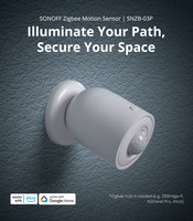 Sensor Detektor Gerak ZigBee SONOFF SNZB 03P untuk Keamanan Rumah Pintar, Bekerja dengan ZB Bridge-P, ZB Dongle-P, dan NSPanel Pro