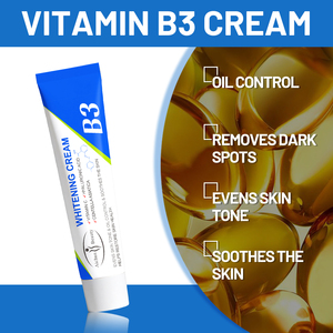 <span class=keywords><strong>Crème</strong></span> Visage Éclaircissante et Apaisante au Niacinamide (Vitamine B3) et <span class=keywords><strong>Acide</strong></span> <span class=keywords><strong>Hyaluronique</strong></span> pour le Contrôle du Sébum – Fabricant en Gros de Cosmétiques - Product Image 2