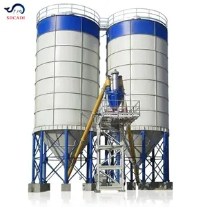 Marque SDCAD profession construction 20 t 60 t 50 t 100 tonne 150t 200t 300t 500t prix du silo à ciment