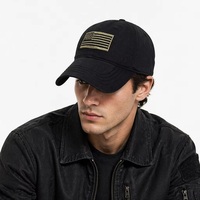 Gorra de Béisbol Táctica Bordada con la Bandera Americana, Multicolor, Estilo Dad Hat, Fabricante al por Mayor, OEM, ODM