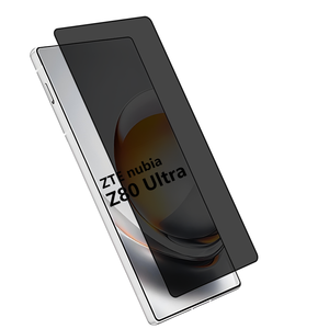 Protector de Pantalla de Vidrio Templado 2.5D Plano 9H Privacidad Anti Espía Anti Rayones Cobertura Total para ZTE Nubia Z70 S Z80 Z90 ultra - Product Image 2