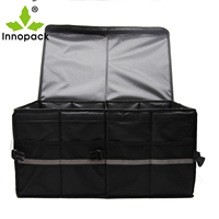 Boîte de rangement pliable pour voiture Organisateur de coffre Suv Organisateur de coffre de voiture dans le coffre