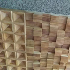 Bán Nhà Máy Tùy Chỉnh Gỗ Rắn Âm Thanh Khuếch Tán Acoustic <span class=keywords><strong>Panel</strong></span> Cho Trần - Product Image 3