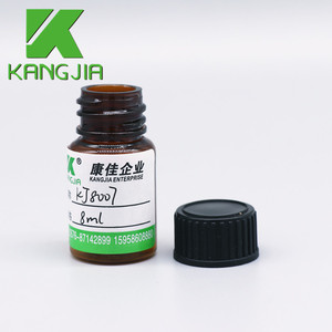 Cina produttore 8ml ambra vasetto di plastica reagente bottiglia di plastica per laboratorio per animali domestici bottiglia di reagente liquido - Product Image 4