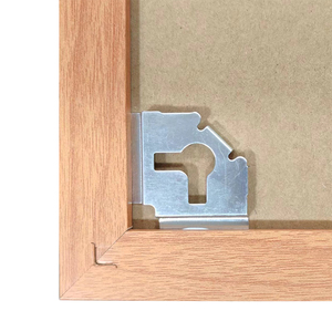<span class=keywords><strong>Bacheca</strong></span> con Cornice in <span class=keywords><strong>Legno</strong></span> e Superficie in Sughero per Esposizione di Messaggi e Pubblicità - Product Image 5