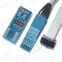 Clip de Prueba SOIC8 SOP8-DIP8 con Cable Adaptador para Programador RT809H T48 T76 TNM7000, Lectura de Chips BIOS