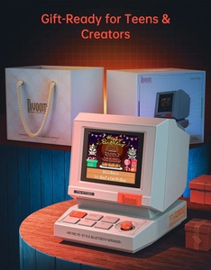 <span class=keywords><strong>Divoom</strong></span> MiniToo Retro, Altavoz Portátil de Plástico de 5W con Pantalla Pixel, Caja de Música Estilo Computadora, Regalo - Product Image 6