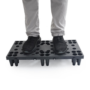 <b>Plastic</b> Grid Moisture Proof Pad HDPE Warehouse Storage Platform Pallet Floor Mat - Product Image 2
