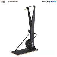 Appareil de fitness commercial pour usage domestique : Rameur d'intérieur à résistance à l'air, simulateur de ski personnalisable pour salle de sport