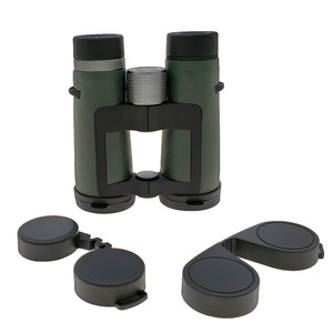 Jumelles ED 10x42 en alliage d'aluminium avec prisme BAK4, lentilles FMC, étanches et anti-buée pour l'observation des oiseaux pour adultes - Product Image 2