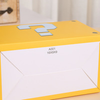 Boîtes à pâtisserie rectangulaires portables en carton blanc pour emballage de pâtisserie, contenants à gâteaux à emporter, vente en gros, pour mousses et tartes aux œufs, avec estampage