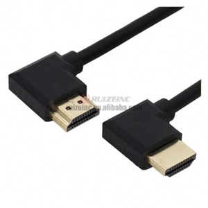 Angle coudé Câble de données à 90 degrés Bend latéral gauche et droit 4K <span class=keywords><strong>Av</strong></span> Line - Product Image 2