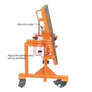 Plateforme industrielle robuste en acier pour installation de comptoirs de cuisine en quartz et granit, capacité de charge 500 kg, fabrication OEM, directement de l'usine - Product Image 2