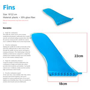 <span class=keywords><strong>Ailerons</strong></span> de planche de <span class=keywords><strong>surf</strong></span> en fibre de verre en plastique de haute qualité pour <span class=keywords><strong>FCS</strong></span> II Honeycomb Water Sport Single Board <span class=keywords><strong>Surf</strong></span> Gear pour Wakeboard Kitesurf - Product Image 2