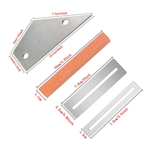 6pcs Guitar Tools Kit with Guitar Fret Crowning Luthier <strong>File</strong> Stainless Steel Fret Rocker Fingerboard Guards Protector Set - Product Image 2