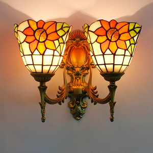 Trang trí sáng tạo Tiffany tường đèn màu xanh lá cây giá rẻ Tường Đèn hành lang Tiffany phong cách Tiffany tường ánh sáng - Product Image 1