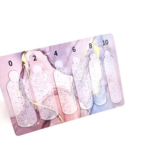 Luxury Making Ancient Nail Multiple Shapes 3D Design New French Nail Silicone Mold Sticker Pad