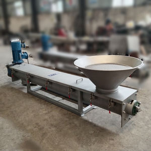 Endüstriyel su soğutma Spiral titreşimli konveyör U şekli toplu Materi vidalı konveyör - Product Image 5