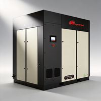 Compresor de Tornillo de Dos Etapas Sin Aceite Ingersoll Rand Sierra SM110e, 110KW, 18m2 por minuto, 8.5 bar, Compresión de Aire Industrial