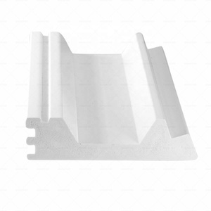 <strong>PVC</strong> Profile <strong>PVC</strong> 643 Stile 1 3/8" X 2" <strong>Trim</strong> and Moulding for <strong>Window</strong> Frame Wall Panel Roof Edge Home Decoration - Product Image 5