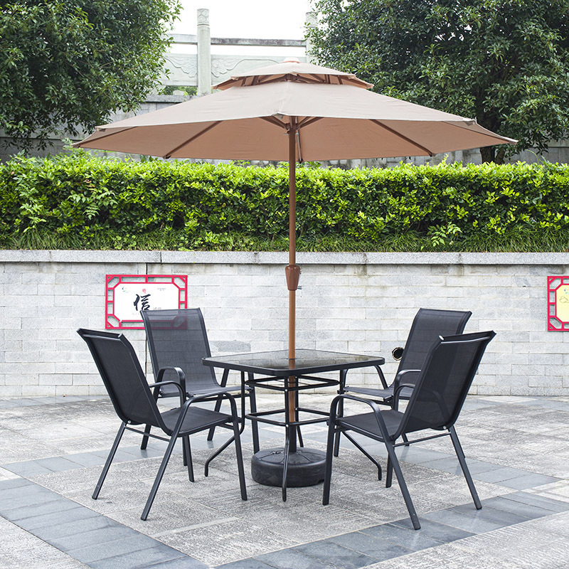 80cm assembled square table