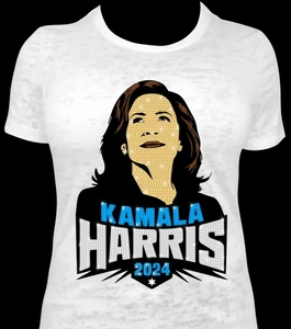 Topaz Brand Factory 2025 Kamala Harris Rhinestone Vinilo Dtf Crystal Transferencia <span class=keywords><strong>de</strong></span> calor para <span class=keywords><strong>ropa</strong></span> - Product Image 2