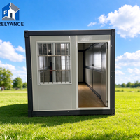 RELYANCE Container Cabine Modulaire Préfabriquée en Acier pour Usage Intérieur, Chambre d'Hôtes, Maison de Vacances Moderne