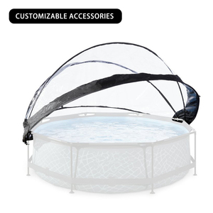 <span class=keywords><strong>Precio</strong></span> de fábrica personalizado 4 estaciones 14 pies <span class=keywords><strong>cubierta</strong></span> de techo de <span class=keywords><strong>piscina</strong></span> cubiertas y carretes de <span class=keywords><strong>piscina</strong></span> de <span class=keywords><strong>alta</strong></span> calidad - Product Image 3