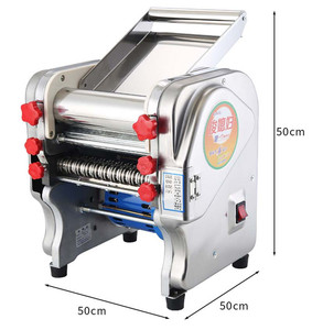 Stainless Steel Electric <b>Pasta</b> Maker Machine Automatic Noodle Cutting Machine with Adjustable Thickness - Product Image 1
