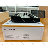 Console de mixage numérique Flow8 Mini 8 canaux avec audio Bluetooth et contrôle par application, 2 processeurs d'effets et interface USB/audio