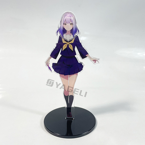 Soporte de figura de acción acrílico de diseño personalizado transparente de Venta caliente anime standee para exhibición - Product Image 1