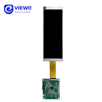 Écran LCD TFT IPS de 6,8 pouces 480x1280 pour Raspberry Pi avec interface MIPI et carte de commande