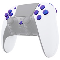 EXtremeRate Boutons de déclenchement d'action Dpad personnalisés Remplacement Ensemble complet de kits de boutons pour Dualsense Edge pour les boutons de manette PS5