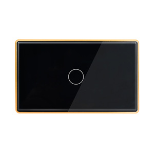 Graffiti Wifi Metal Frame Smart Touch Switch 10A 220V AC Tempered Glass Panel With Voice <b>Control</b> Timer Function - Product Image 2