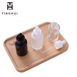 Botella de Vidrio Ámbar Personalizada de 1oz/30ml con Gotero y Tapa para Aceites Esenciales - Product Image 2