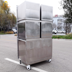 सबसे अच्छी कीमत में 3-परत स्टेनलेस स्टील पालतू फोल्डिंग पिंजरे के लिए 8 दरवाजों के साथ कुत्ते निदान पशु चिकित्सा संयोजन - Product Image 5