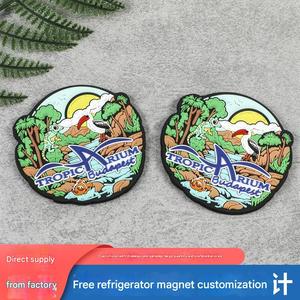 3d Fridge <strong>Magnets</strong> Souvenir Custom Eco-friendly Soft Pvc Rubber / Promotional Gifts / Decoration Etc. Maxi / Super 1pc/opp Bag - Product Image 3