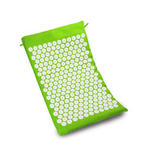 Akupunktur Yoga Masaj Matı Katlanabilir Taşınabilir Su Geçirmez Meditasyon Yorgunluk Giderici Yeşil Sağlık Fitness - Product Image 3