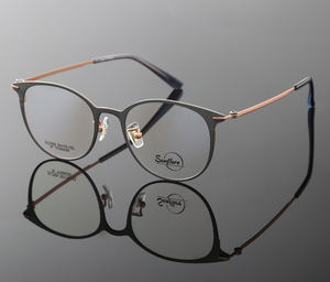 Lunettes de haute qualité en gros lunettes montures de lunettes lunettes optiques montures optiques en titane pour hommes myopie - Product Image 6