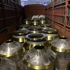 Peças de Reposição para Britador de Minério TX Brand 500kg: Revestimento Côncavo e Manto de Aço de Alto Manganês Fundido em Condição Nova - Product Image 1