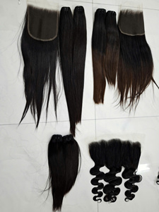 Extensiones de Cabello Virgen Vietnamita de Alta Definición para Cierre Frontal de Encaje, Cierres Frontales de Encaje, Cabello Remy, Color Natural - Product Image 6